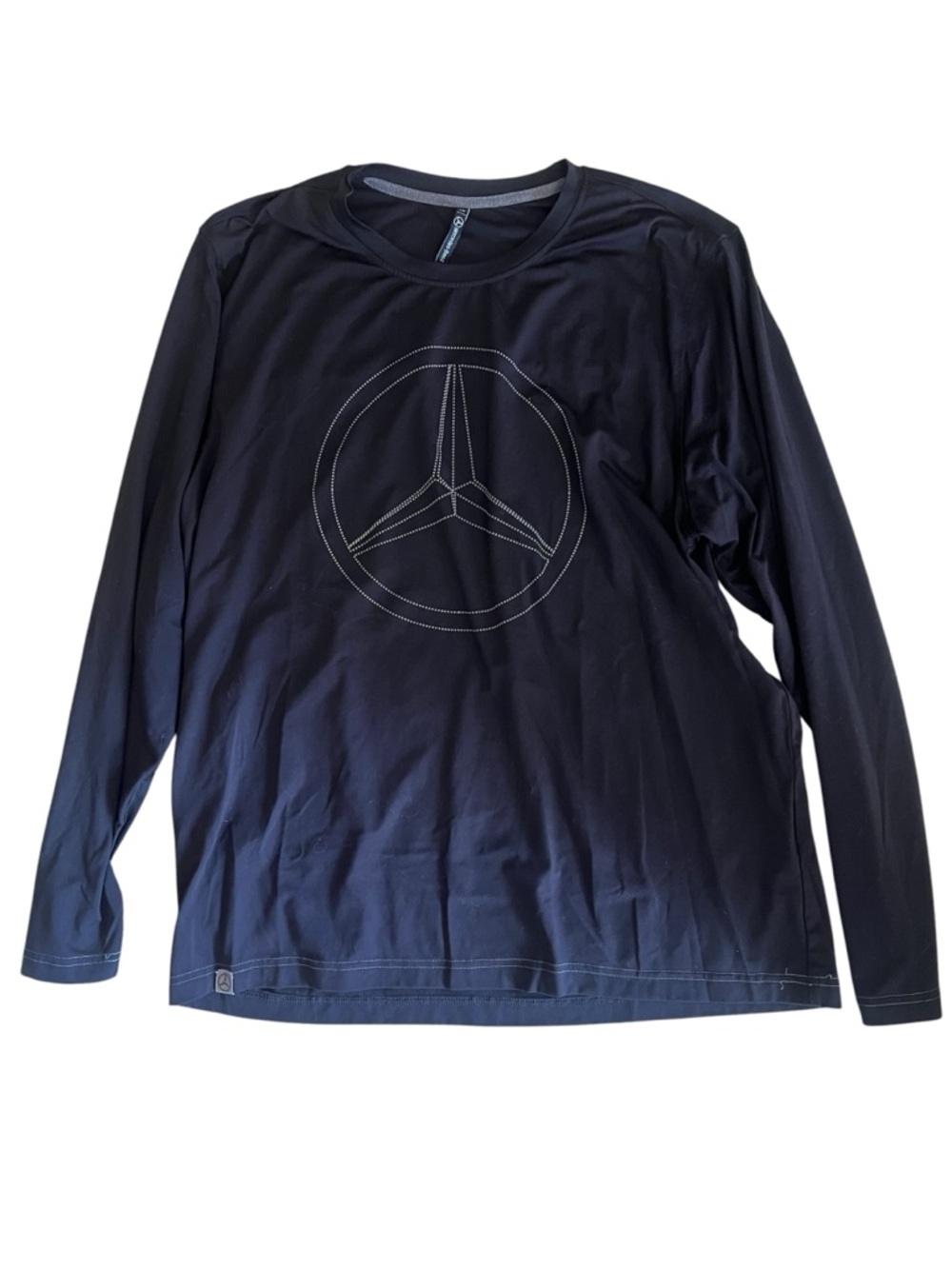 Mercedes-Benz AMG Melange Stretch Performance Jersey LS with star outline LG